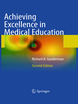 cover image of Achieving Excellence in Medical Education